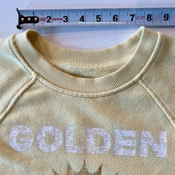 aerie Oversized Cotton Ribbed Sweater Sun Yellow Golden Glow Small - Picture 10 of 13